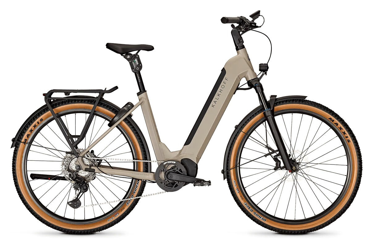 Kalkhoff ENTICE 5+ ADVANCE moonstonegrey matt 29" 600 Wh Wave XL