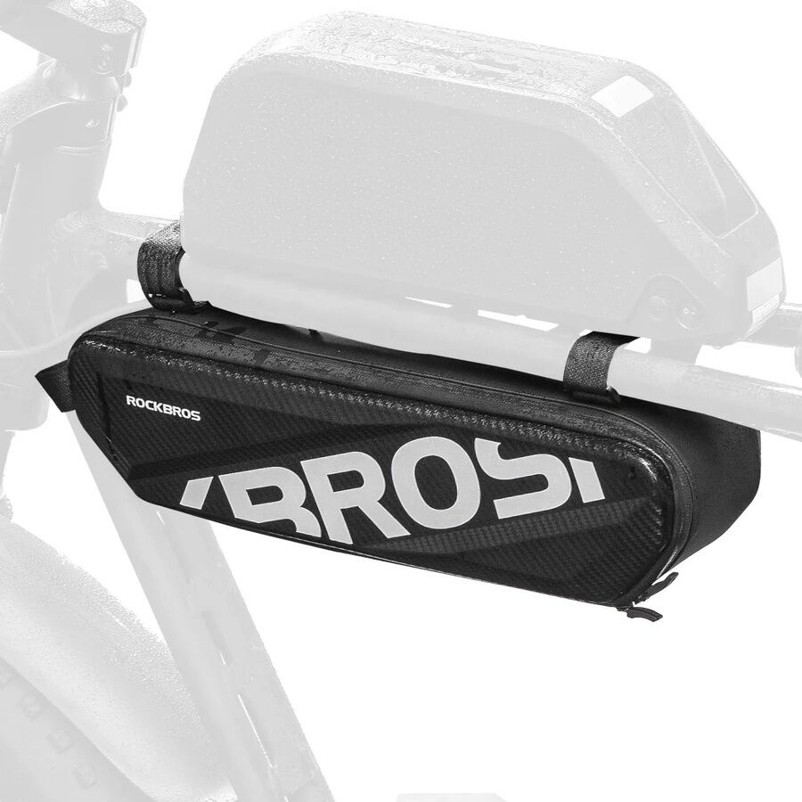 Rockbros SUPER73 Electric Bike Tube Bag Schwarz