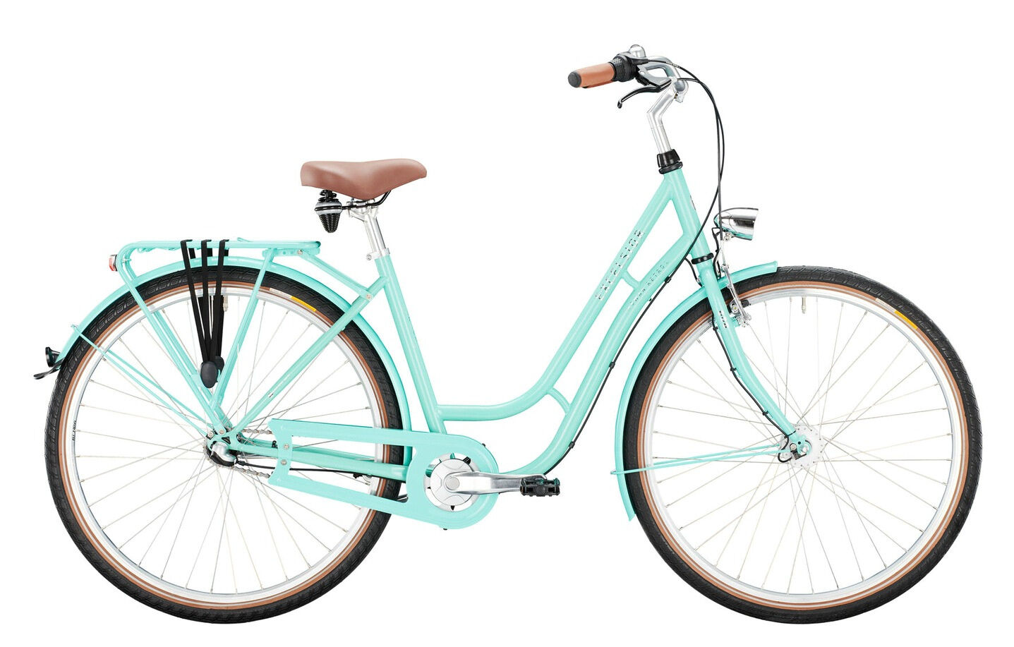 Excelsior Swan-Retro 7G ocean green 28" Wave
