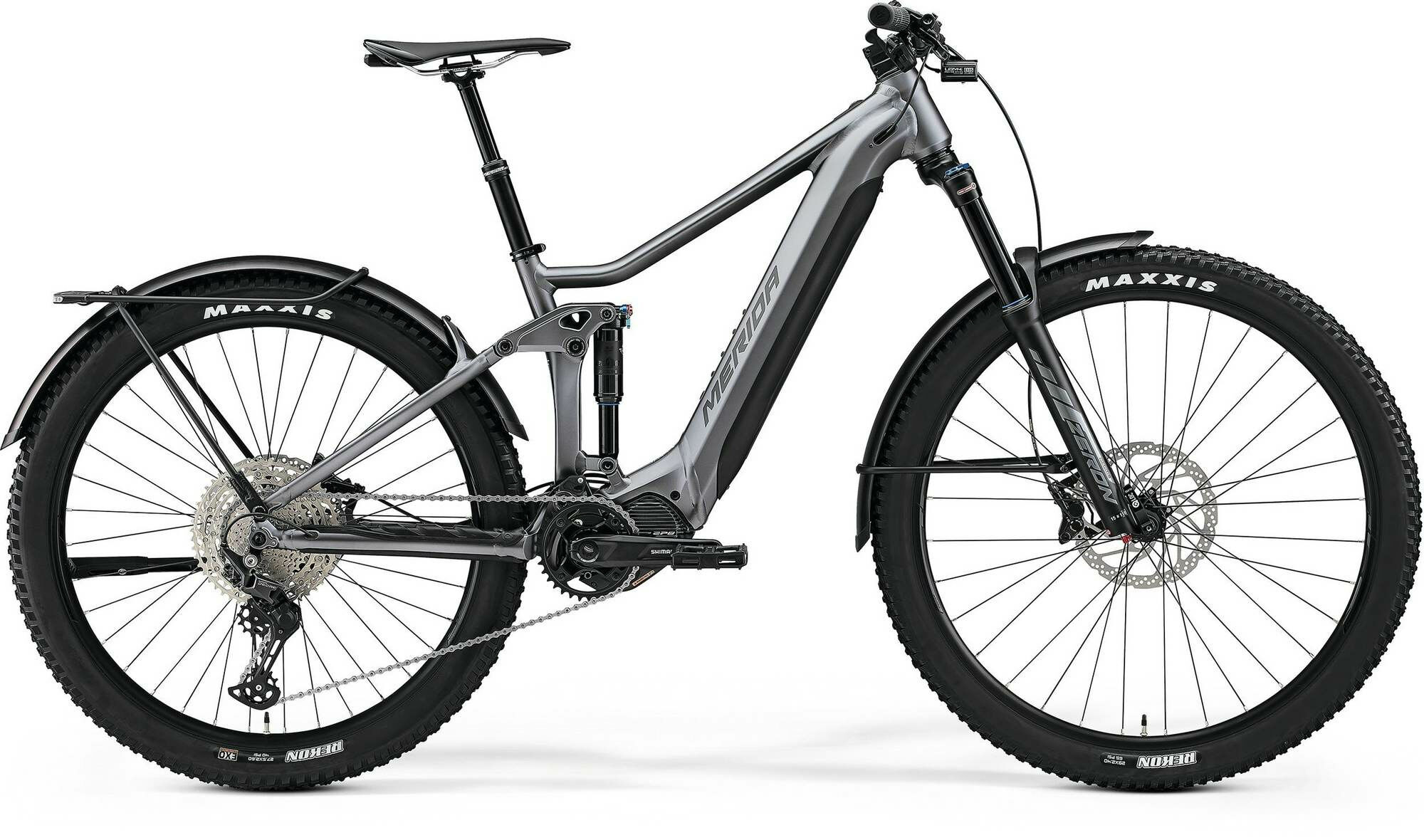 Merida eONE-FORTY 675 EQ EP1 SILK DARK SILVER 29"/27,5" 750 Wh Diamant Merida eONE-FORTY 675 EQ EP1 SILK DARK SILVER 29"/27,5" 750 Wh Diamant