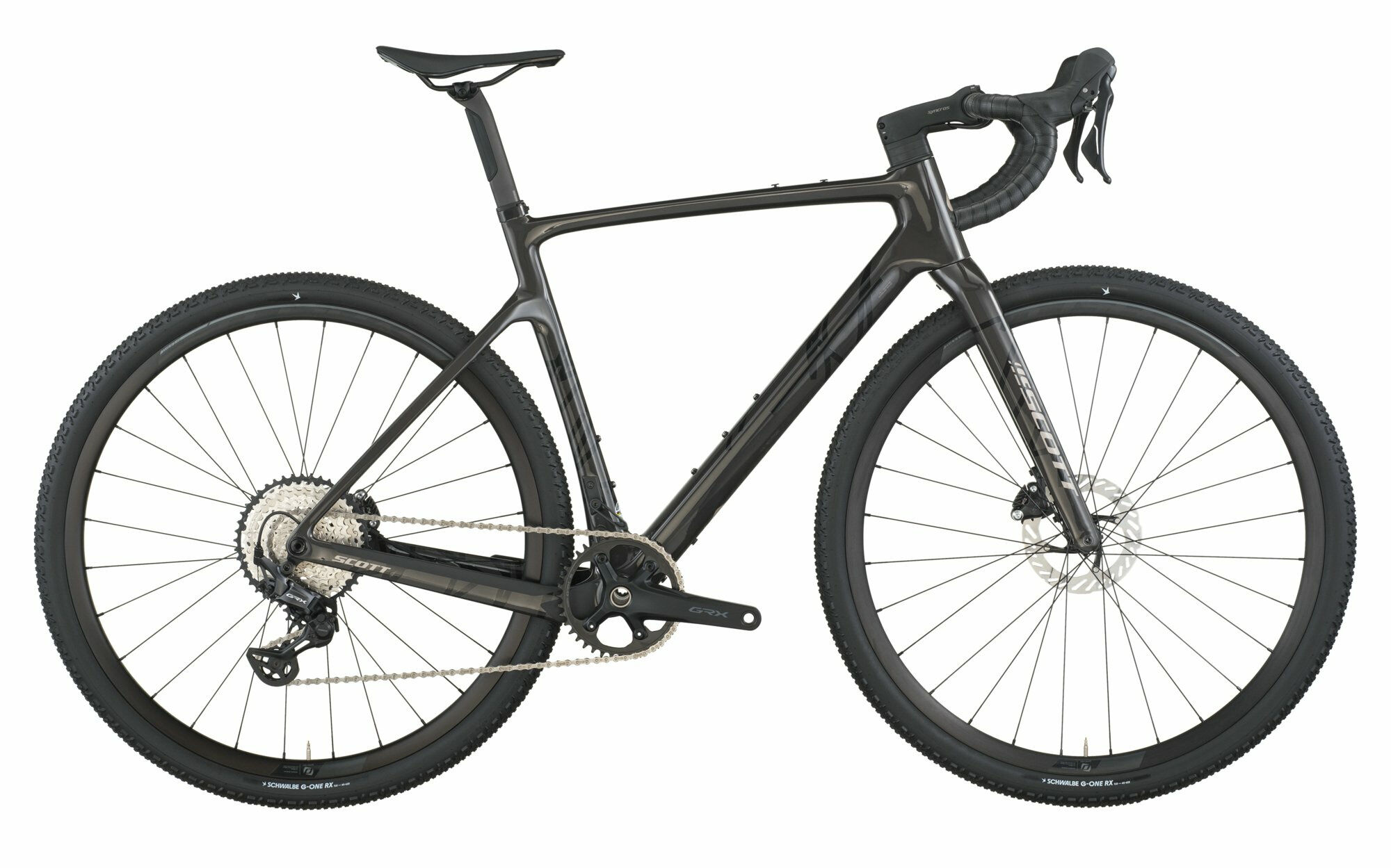Scott ADDICT GRAVEL 30 carbon black 28" Diamant S