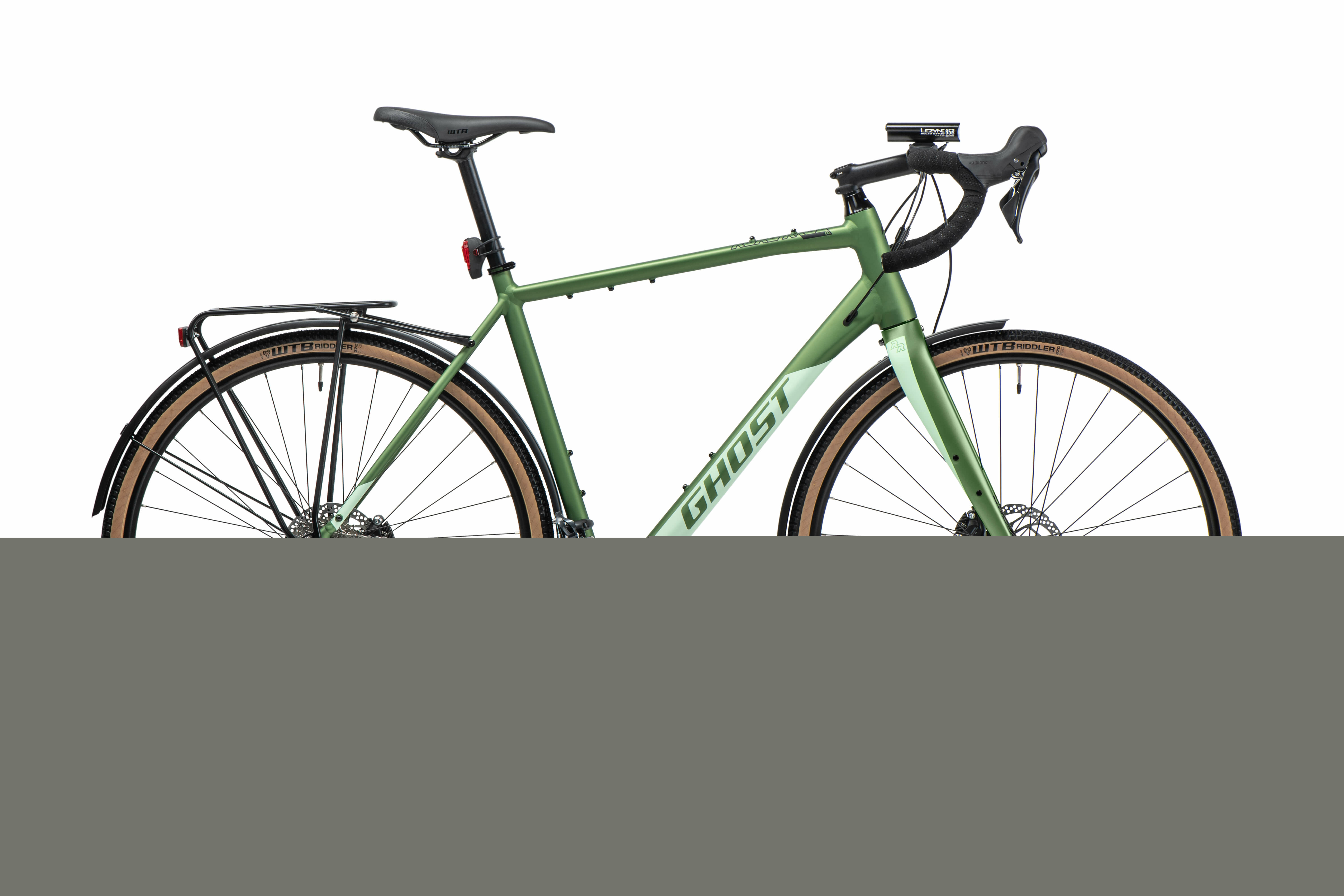 Ghost  Road Rage EQ  metallic kaki/super light green - matt  2022 28" Diamant