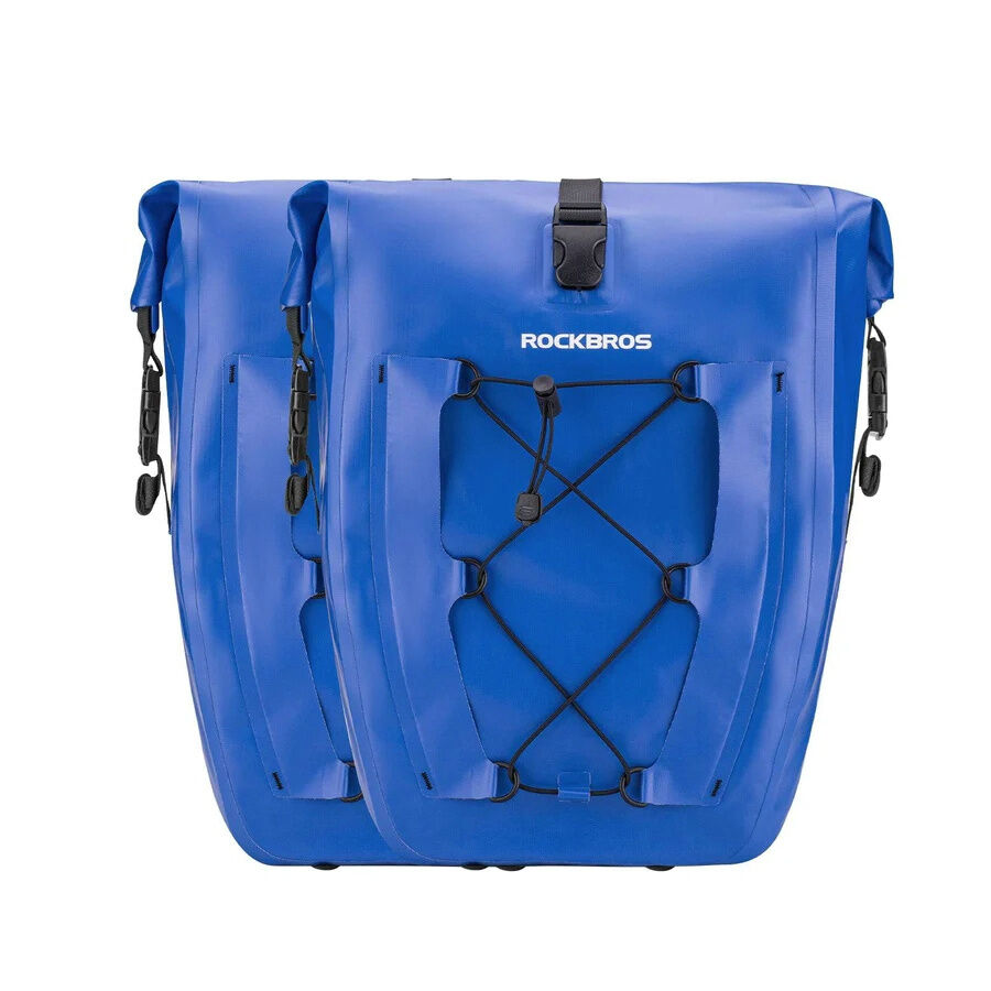 Rockbros AS-002-2 Bicycle Pannier Bag 2 Pcs Blau