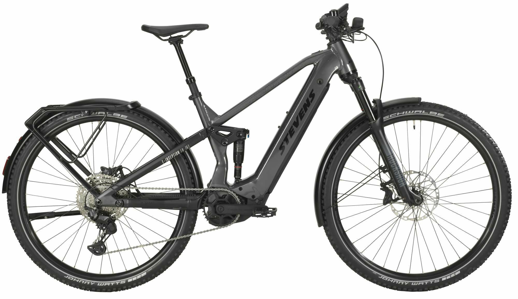 Stevens E-Inception TR 7.6.1 FEQ Chrome Black 29" 625 Wh Diamant