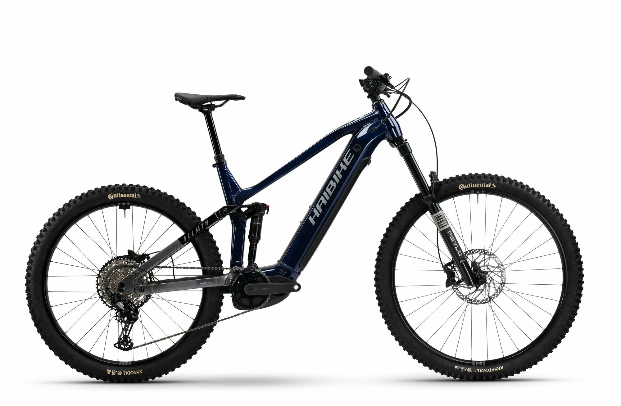 Haibike ALLMTN 6 - 29"/27;5" 800 Wh - ocean black/grey glänzend L