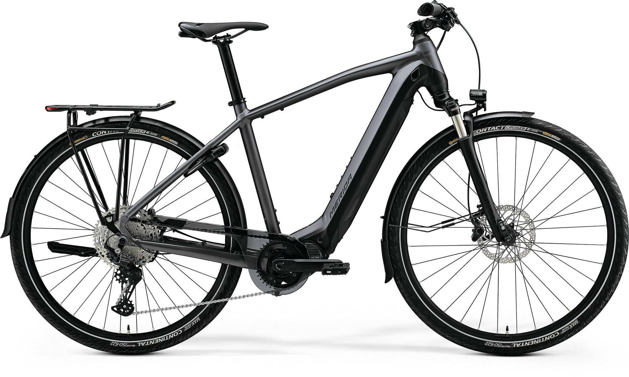 Merida eSPRESSO EP8-EDITION EQ EP1 - 28" 630 Wh - Matt Dark Silver/Black