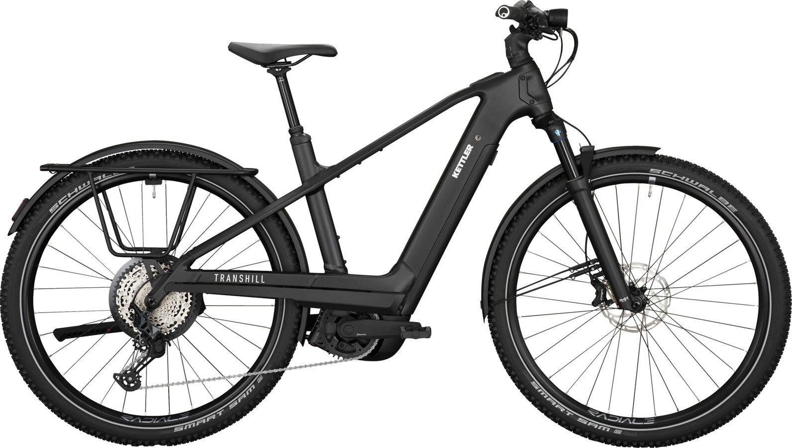 Kettler TRANSHILL SUV black matt 27;5" 800 Wh Diamant M
