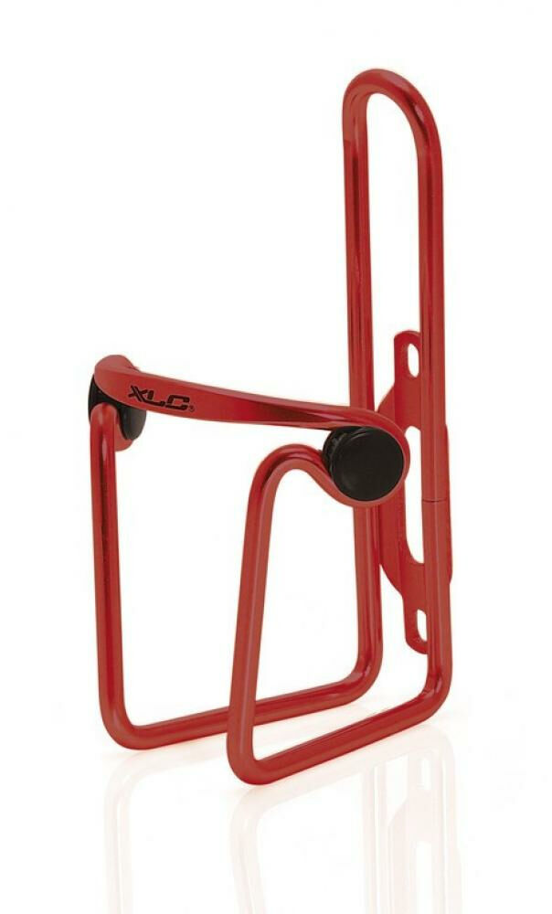 XLC Trinkflaschenhalter Alu BC-A02 rot, Polster rund