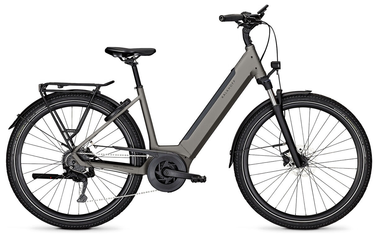 Kalkhoff ENDEAVOUR 3 MOVE WAVE - 28" 625 Wh - jetgrey matt