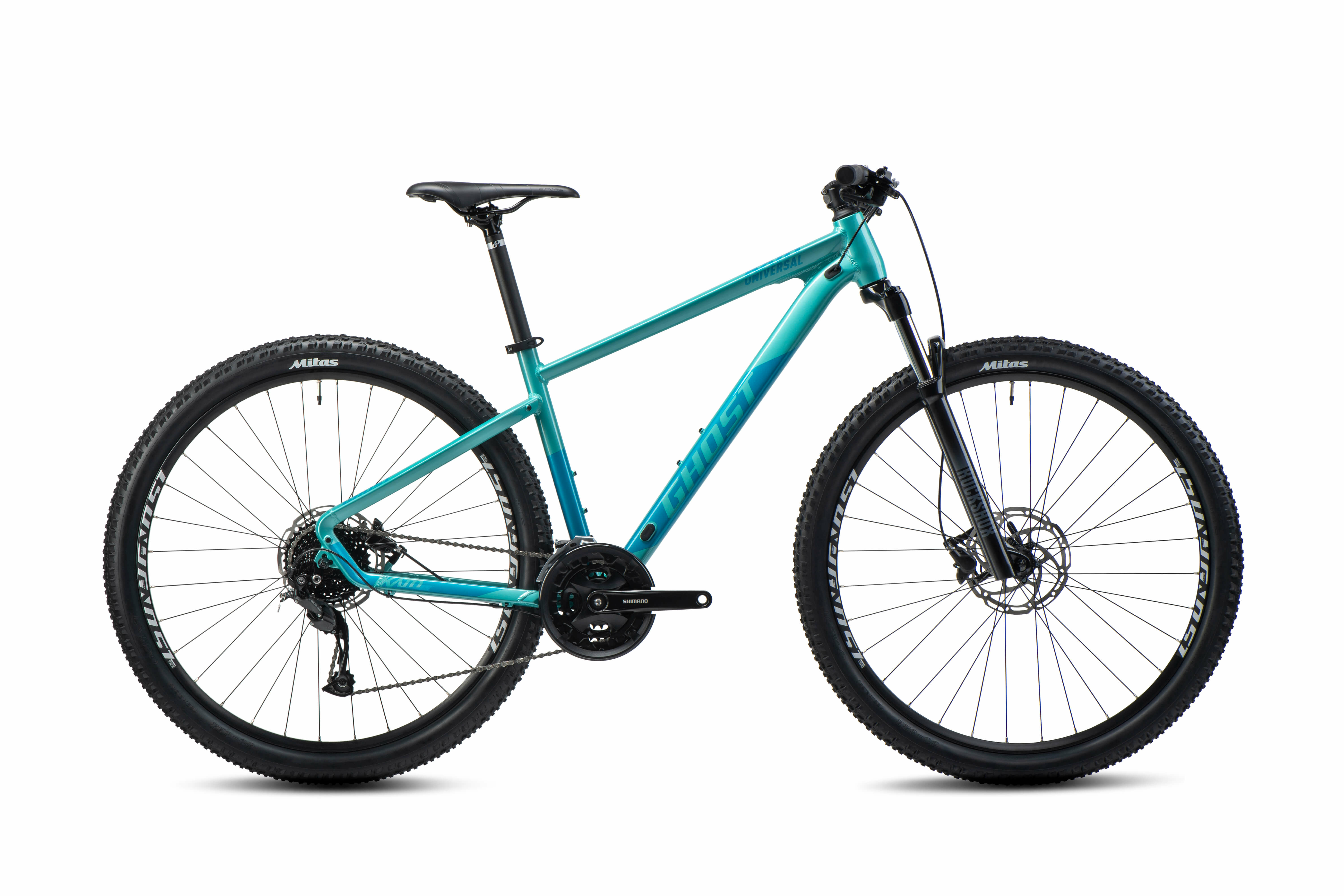 Ghost  Kato Universal  bluegreen pearl/azur blue metallic - glossy  2022 29" Diamant