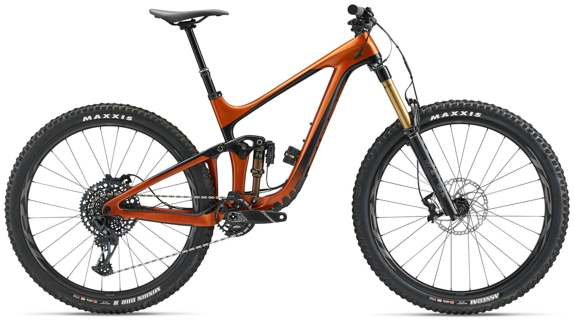 Giant  Reign Advanced Pro 1  amber glow / rainbow black  2022 29" Diamant