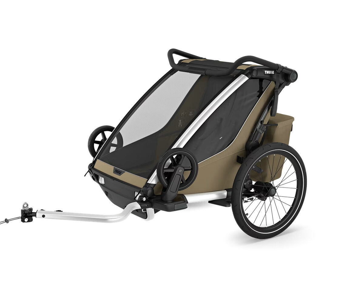Thule Chariot Cross 2 Kinderanhänger Faded Khaki