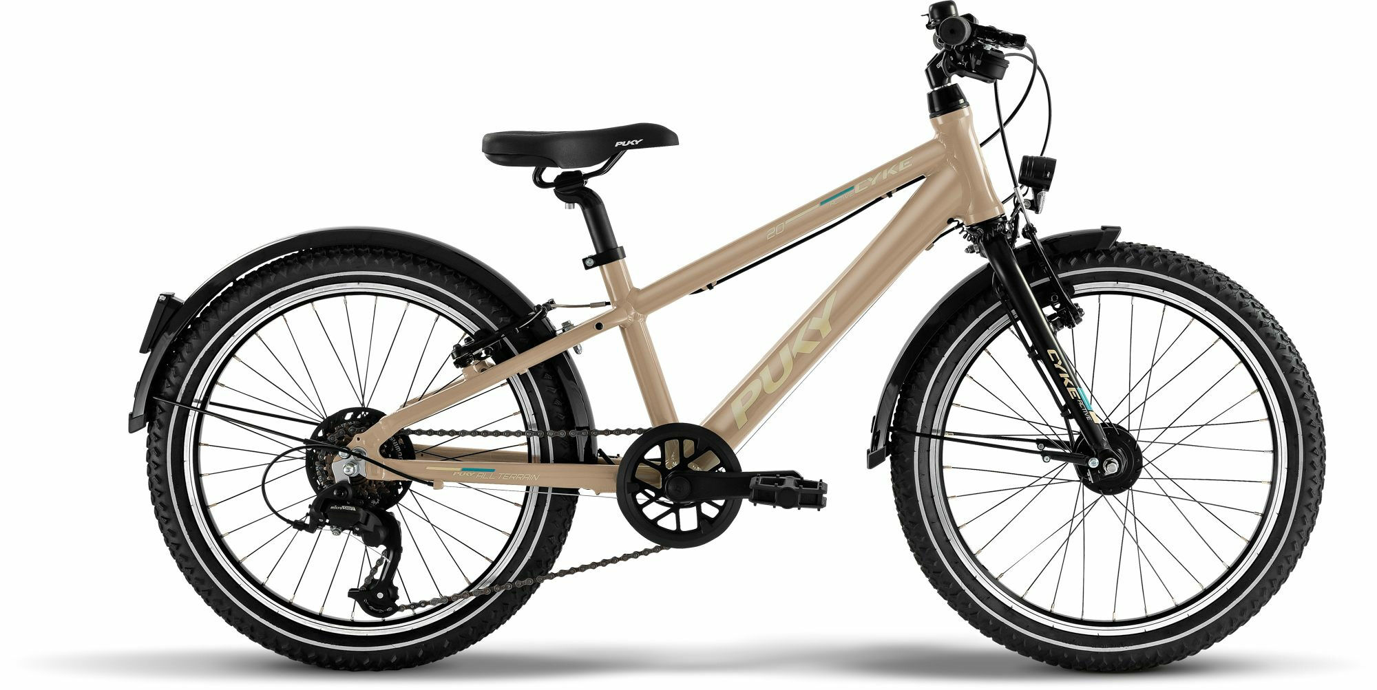 Puky CYKE 20-7 Alu ACTIVE turquoise/black 20" Diamant