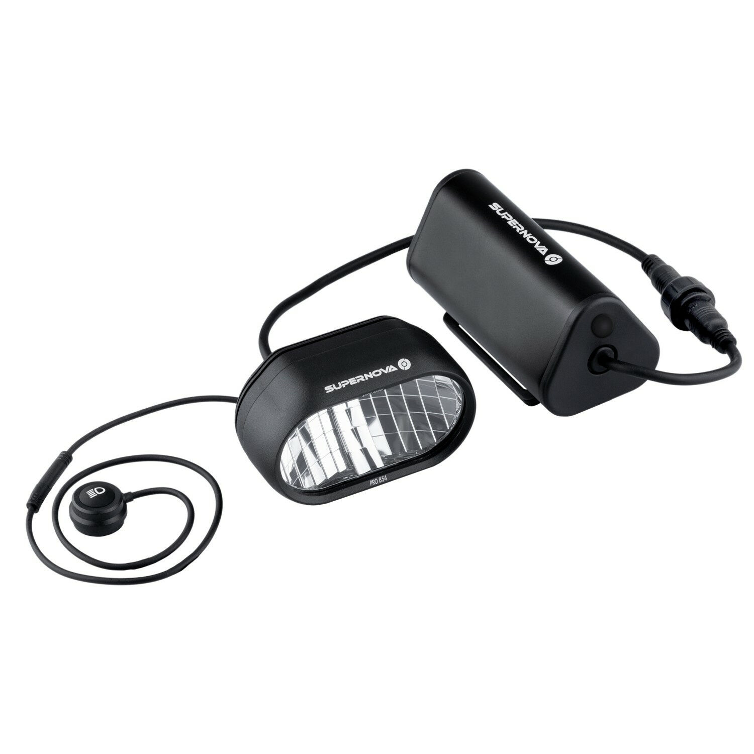 Supernova B54 Pro Akku-Scheinwerfer Set Black
