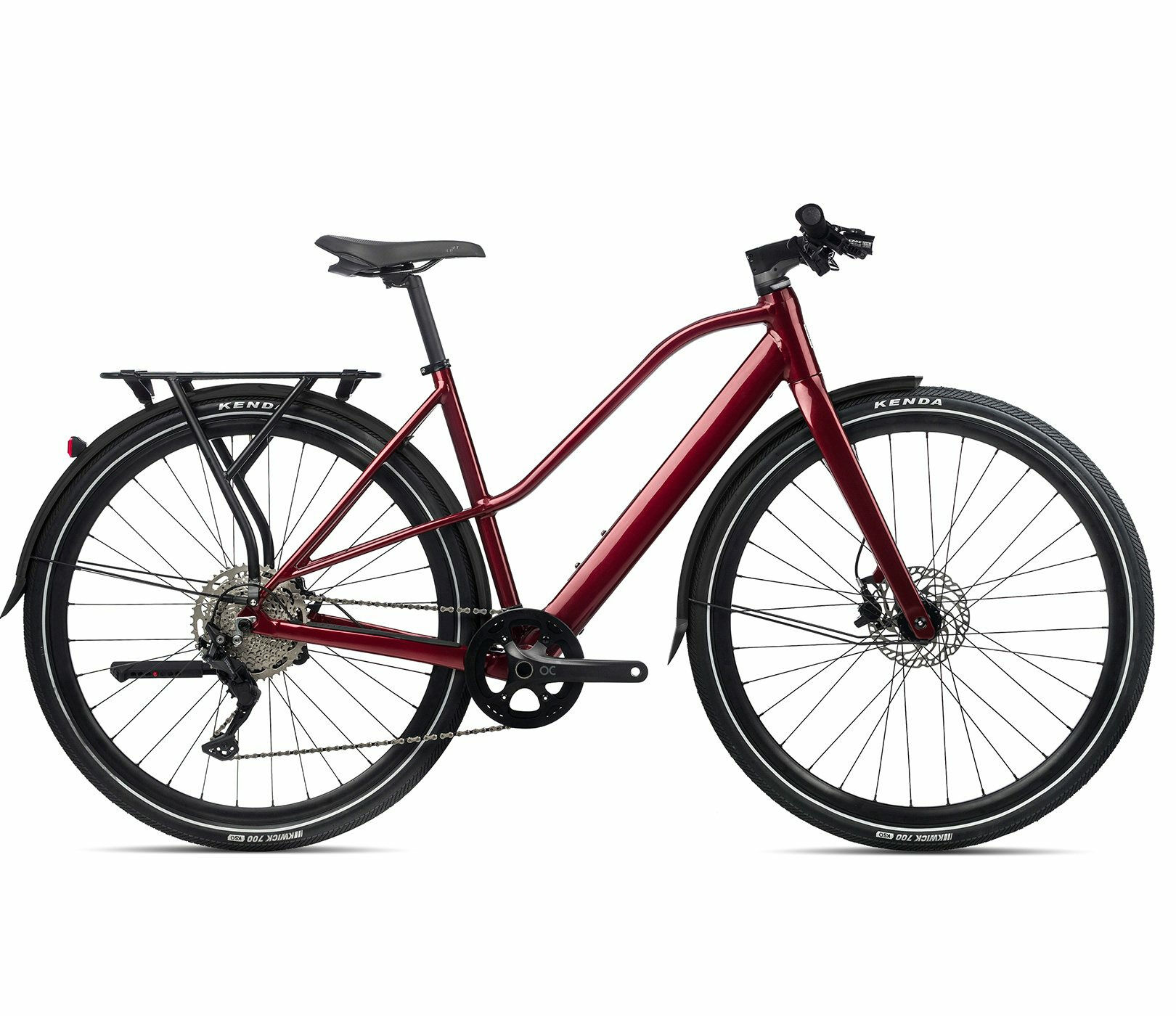 Orbea  VIBE MID H30 EQ  Metallic Dark Red (Gloss)  2022 28" 248 Wh Trapez