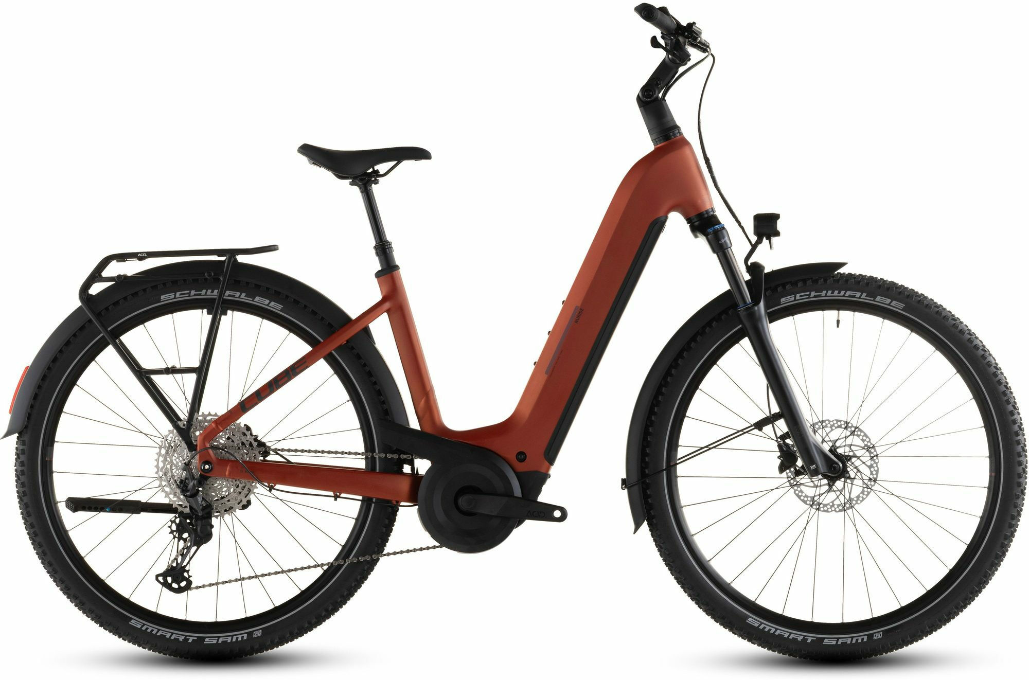 Cube Nuride Hybrid Pro 800 chilli´n´black 28" 800 Wh Wave Cube Nuride Hybrid Pro 800 chilli´n´black 28" 800 Wh Wave