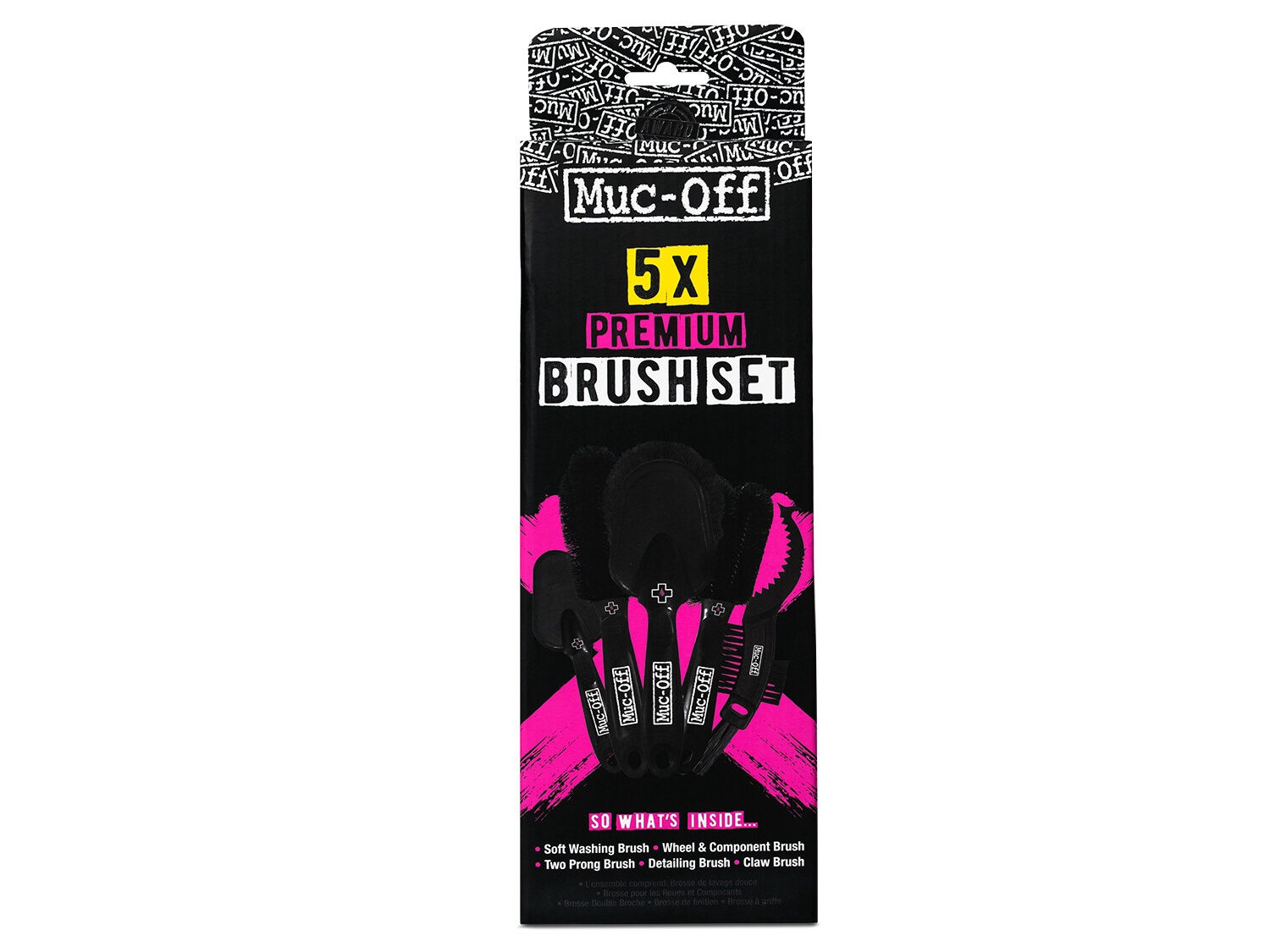 Muc-Off 5x Brush Set