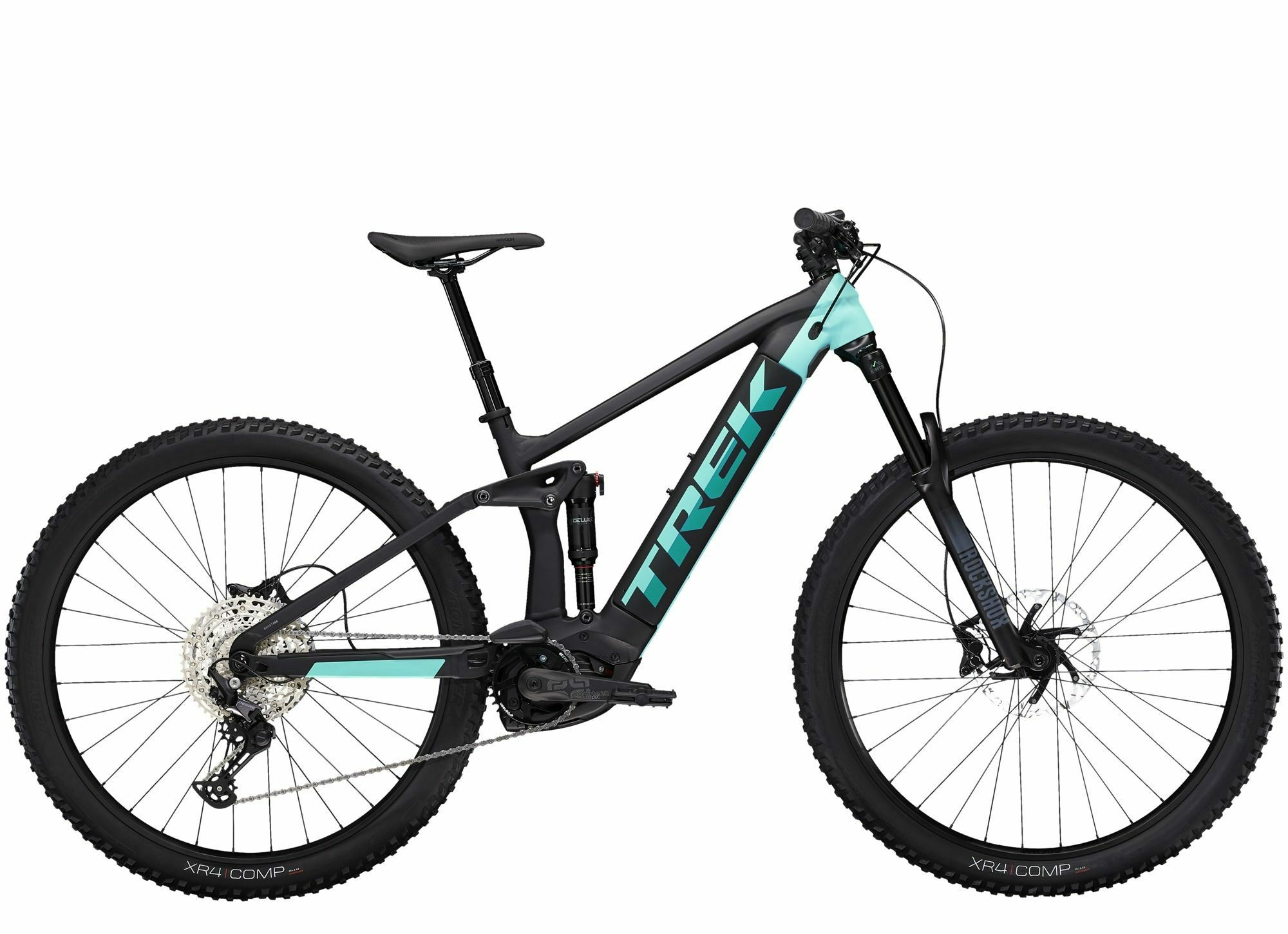 Trek  Rail 5  Matte Trek Black/Miami Green  2022 29" 625 Wh Diamant