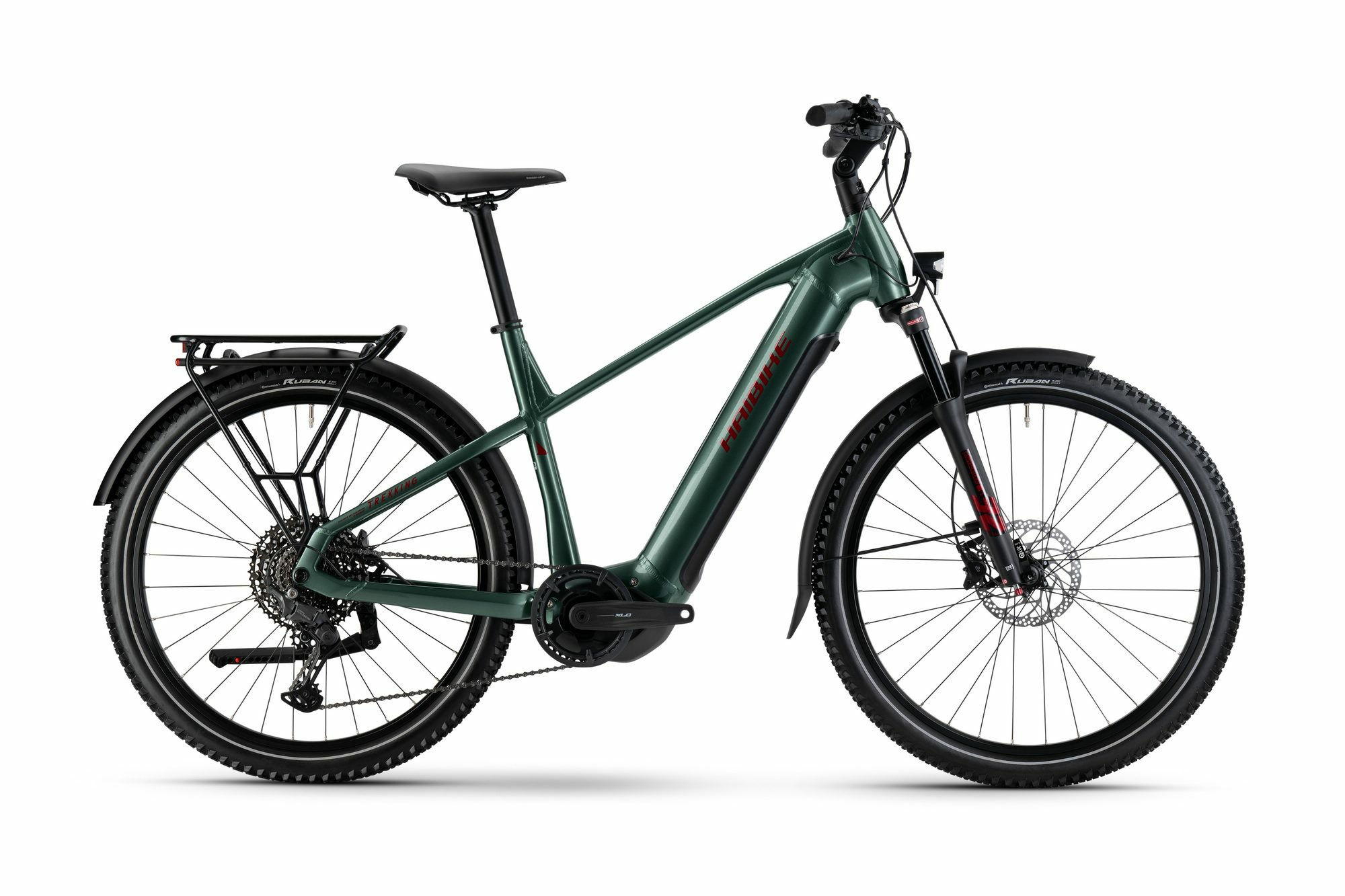 Haibike TREKKING 5 olive/red glänzend 27;5" 720 Wh Diamant S