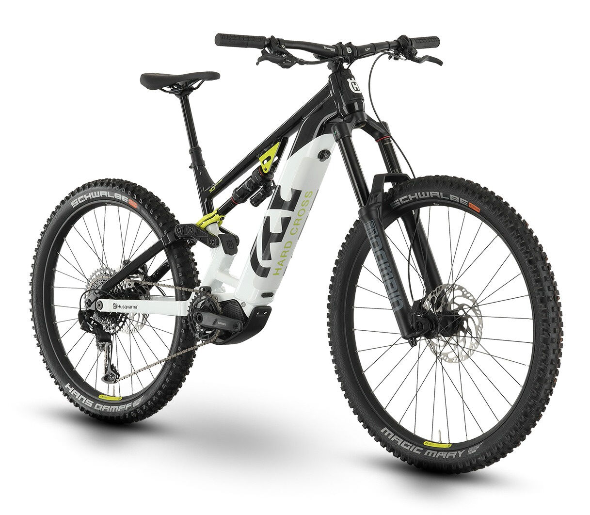 Husqvarna Hard Cross 2 black/white 29"/27,5" 630 Wh Diamant