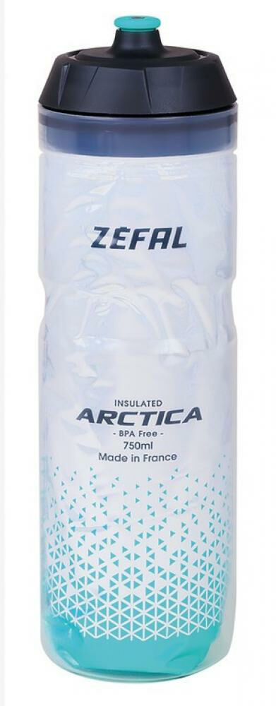 Zéfal ARCTICA 75 Isolier-Trinkflasche silver caribbean green