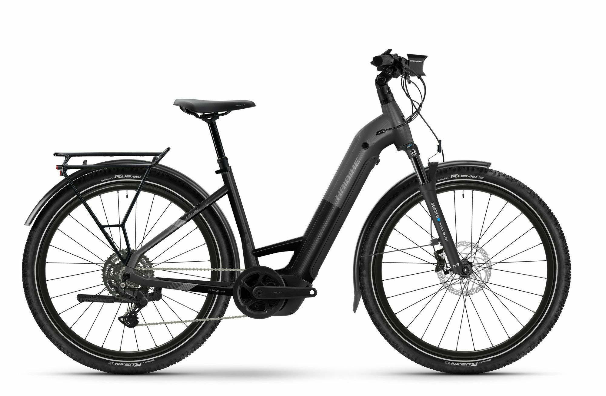 Haibike TREKKING 6.5 stardust/titan glänzend 27;5" 600 Wh Wave S