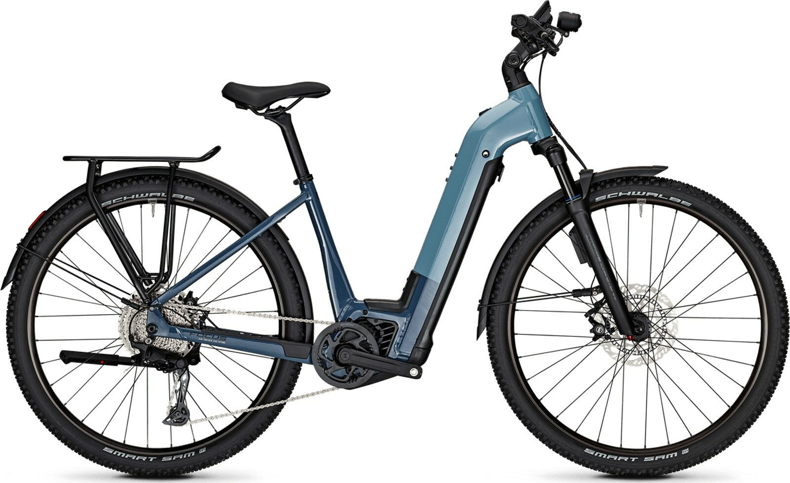 Focus PLANET² 6.9 ABS Heritageblue glossy / Stoneblue glossy 29" 750 Wh Wave
