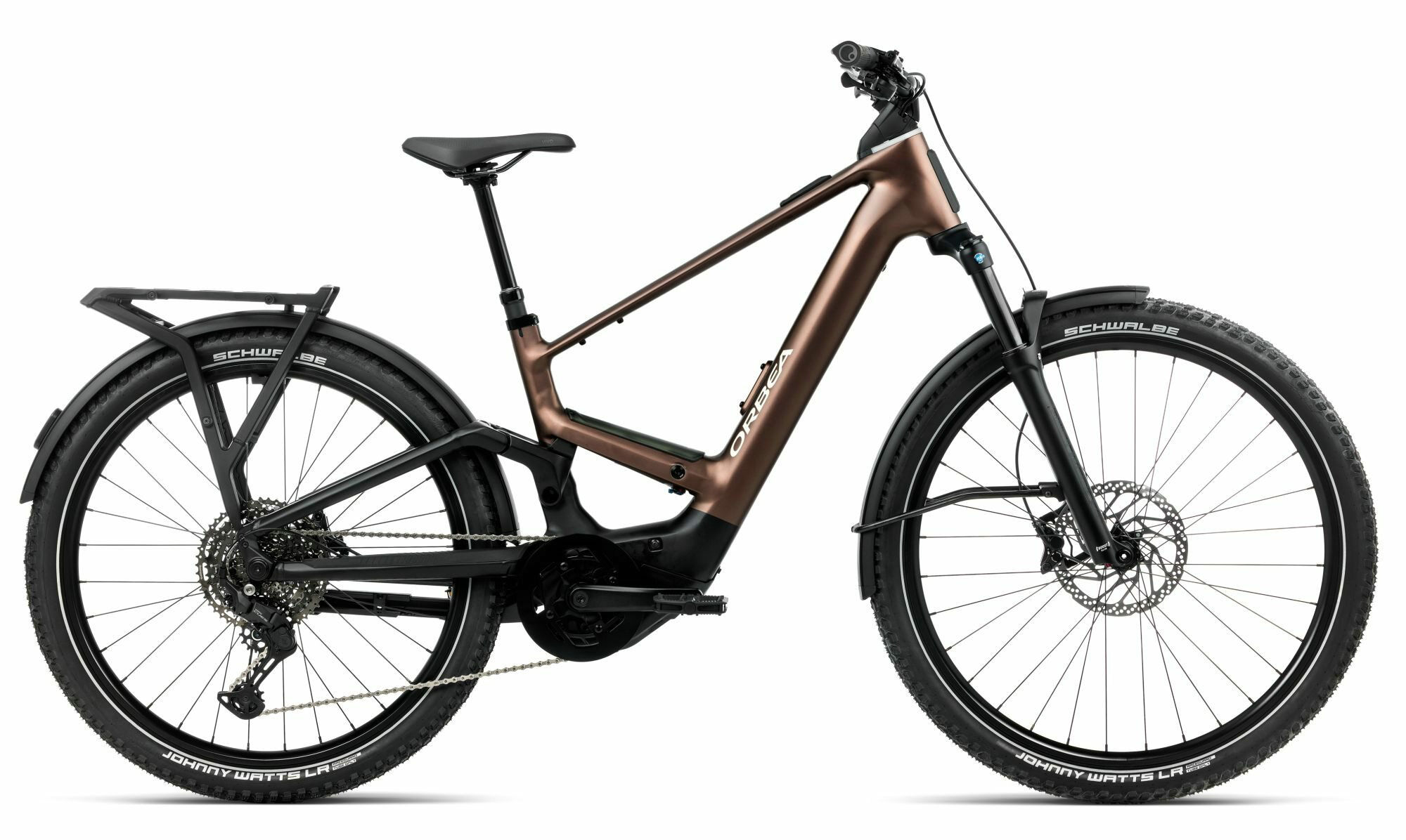 Orbea Muga 30 Metallic Rust - Diamond Black (Matt) - 600 Wh - 29/27,5 Zoll - Diamant