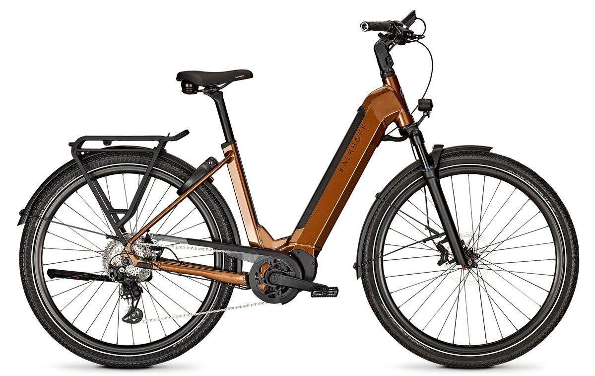 Kalkhoff ENDEAVOUR 5 ADVANCE+ goldbrown glossy 29" 625 Wh Wave L