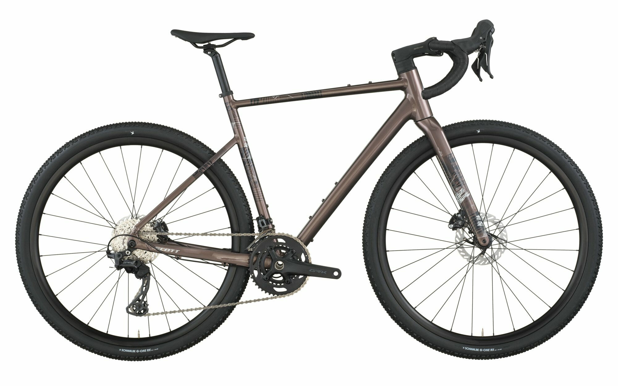 Scott SPEEDSTER GRAVEL TEAM plum grey 28" Diamant M