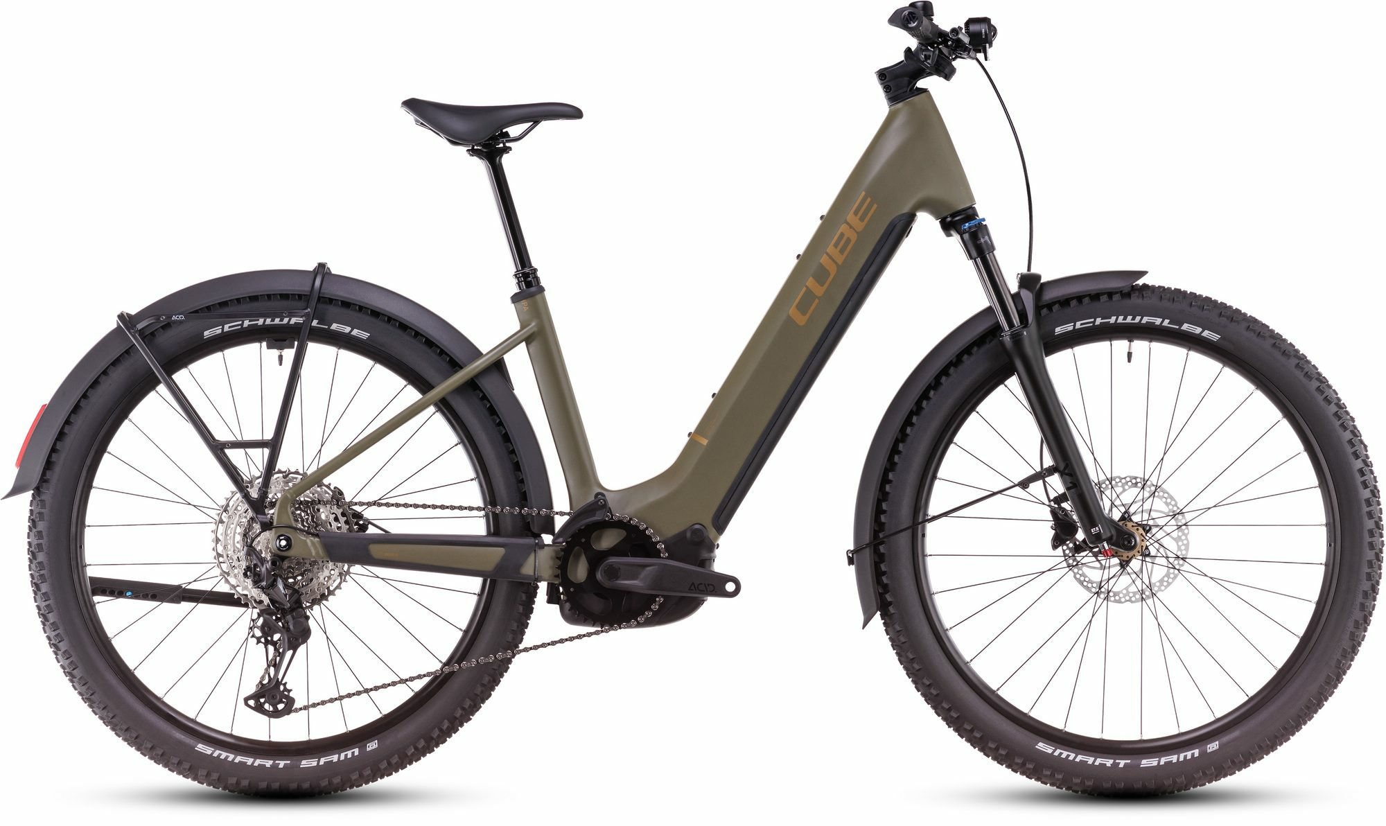 Cube Reaction Hybrid Pro 800 Allroad dustyolive´n´gold 29" 800 Wh Wave Cube Reaction Hybrid Pro 800 Allroad dustyolive´n´gold 29" 800 Wh Wave