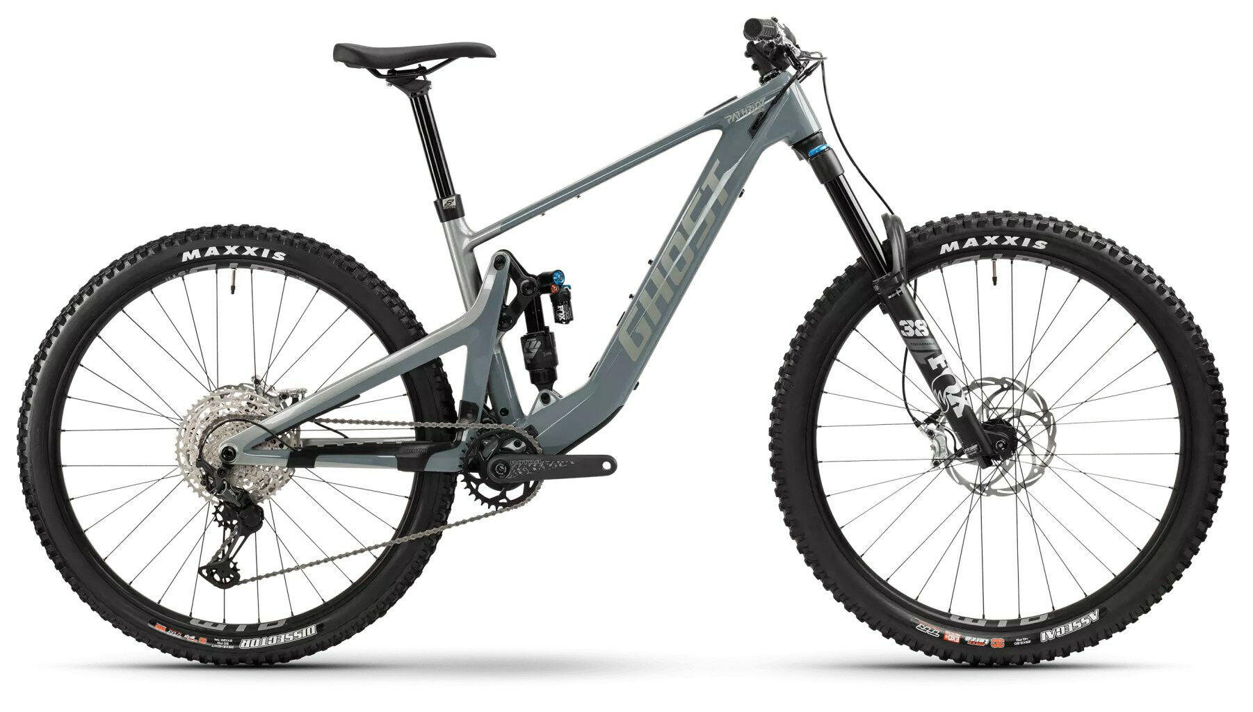 Ghost Path Riot Advanced grey/pearl light grey - glossy 2024 29" 430 Wh Diamant