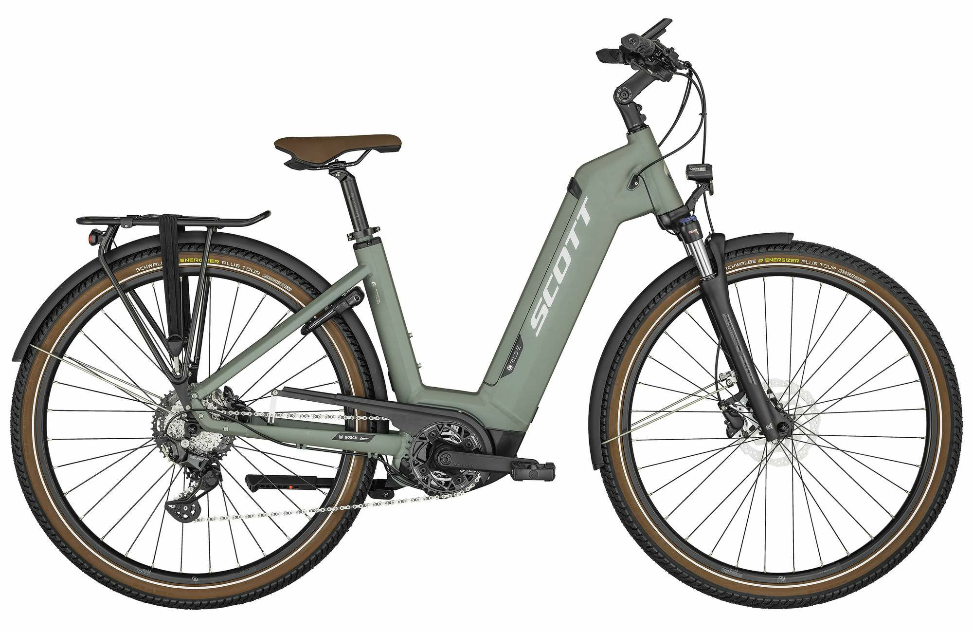Scott SUB SPORT eRIDE 20 UNISEX Highland Green 28" 625 Wh Wave