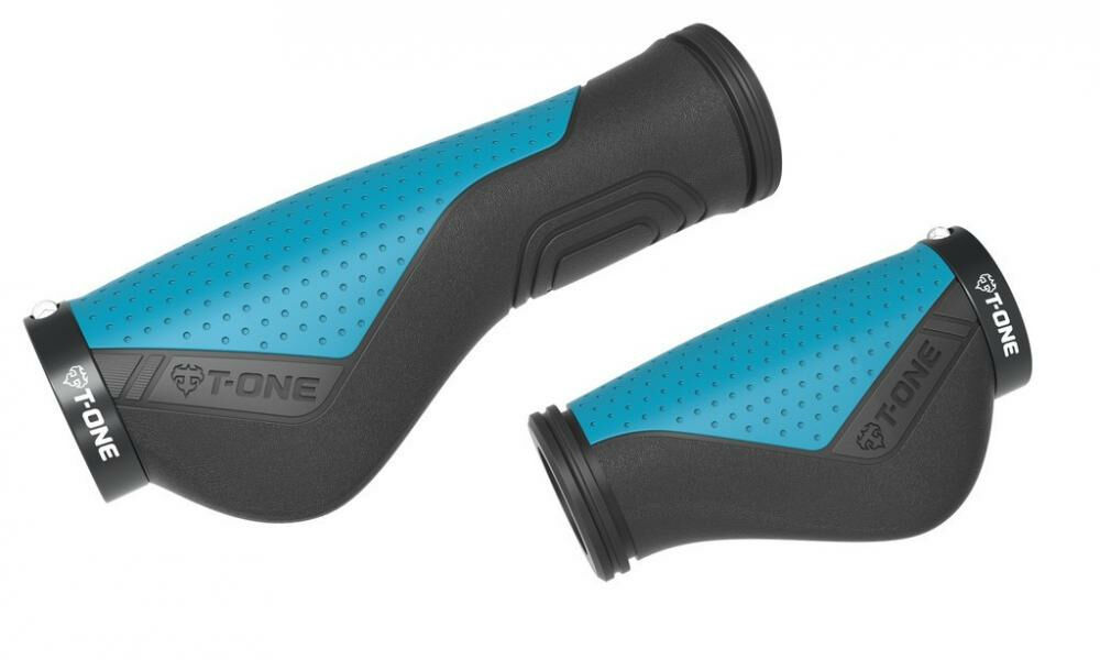 T-One RIPPLE ERGO Lenkergriffe black/blue