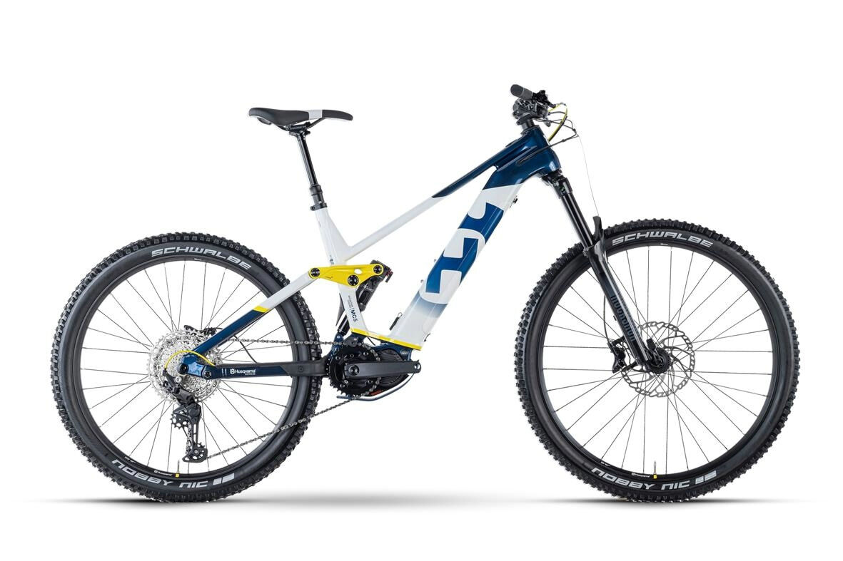 Husqvarna Mountain Cross 5 Blue/White/Yellow 29" 630 Wh Diamant