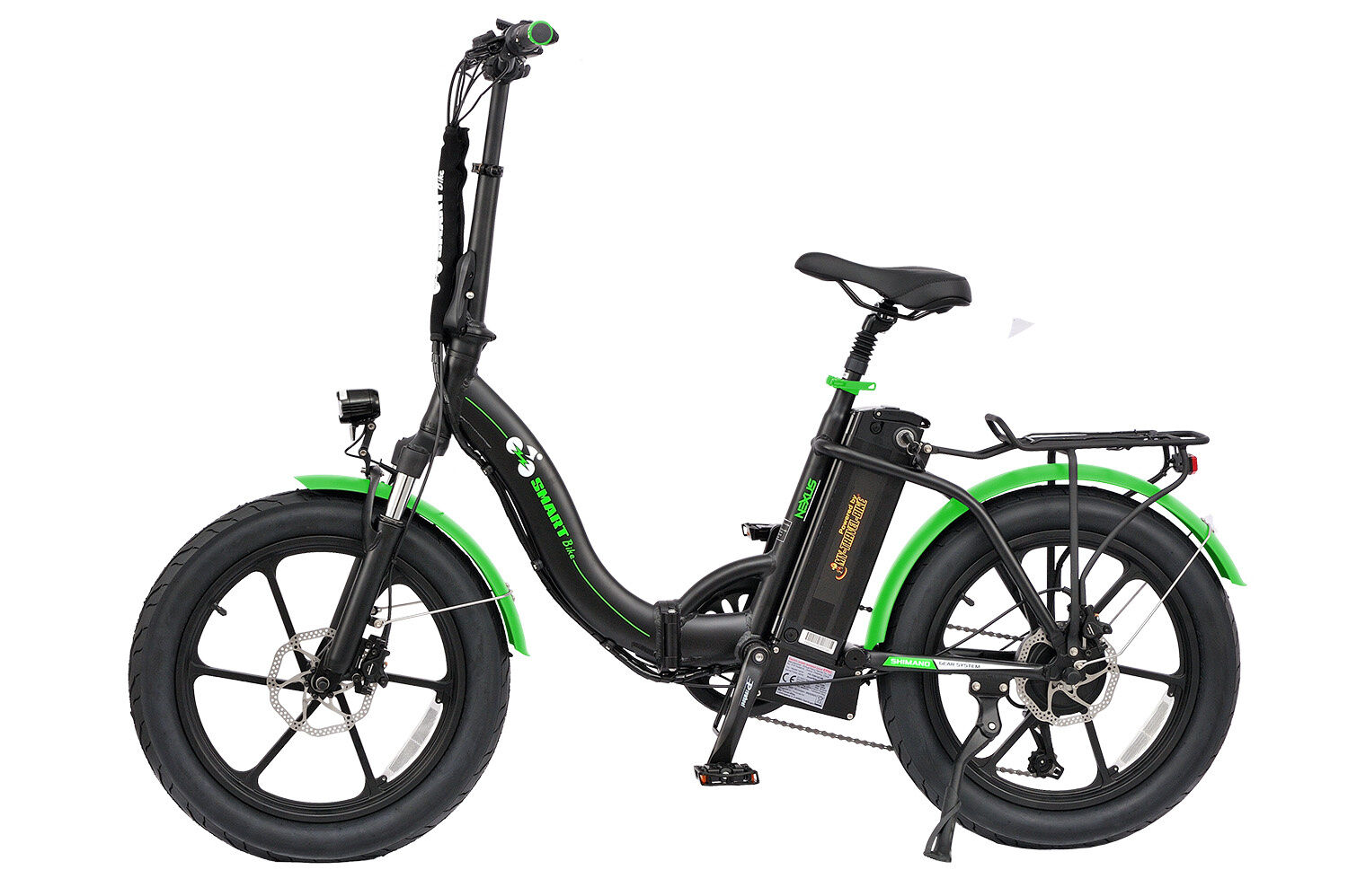 SMARTbike NEXUS 3.0 schwarz-grün 2023 20" 690 Wh Wave