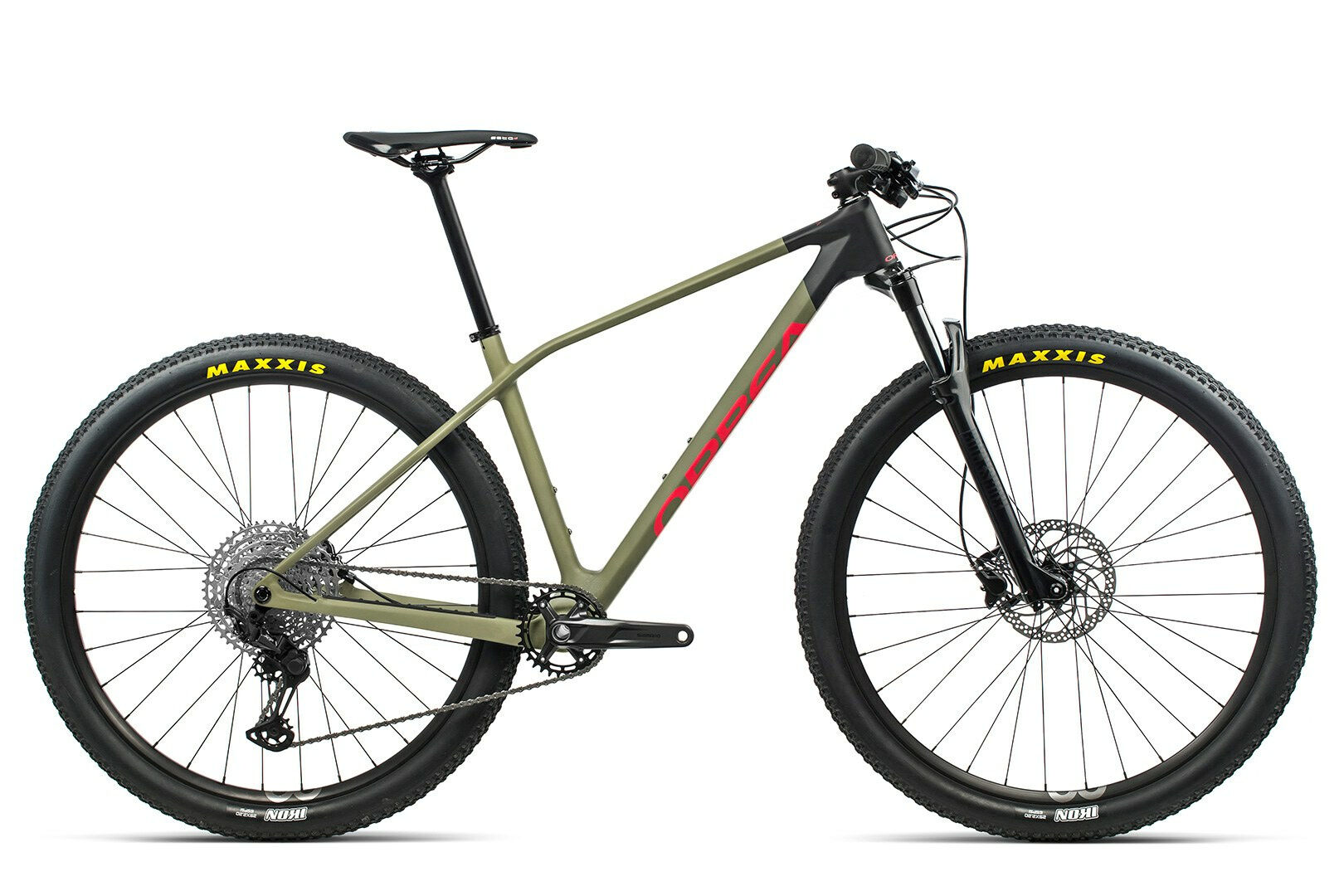 Orbea ALMA M50 Savage Green, Bright Red (Matte) 29" Diamant XL