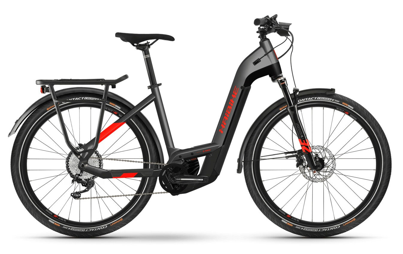 Haibike Trekking 9 anthracite/red 2022 27,5" 625 Wh Wave